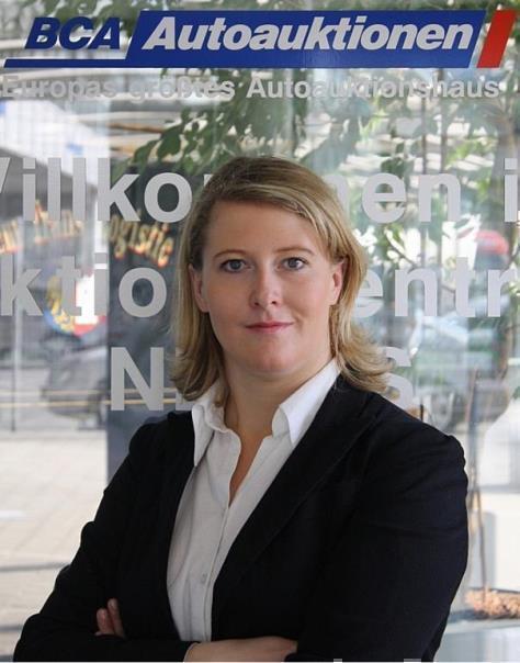 Katja Pfennig ist neue Leiterin BCA Online bei BCA Autoauktionen. Foto: BCA Autoauktionen GmbH